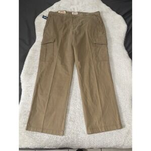 New Old Navy Mens Brown Straight Cargo Pants Size 38x32 Pants NWT‎ Pockets